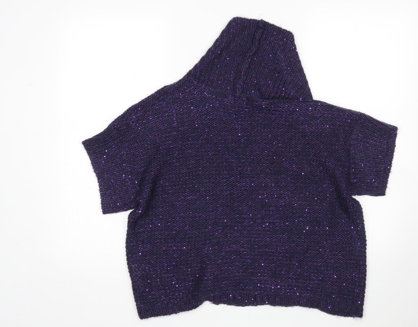 Soon Womens Purple   Cardigan Jumper Size 22