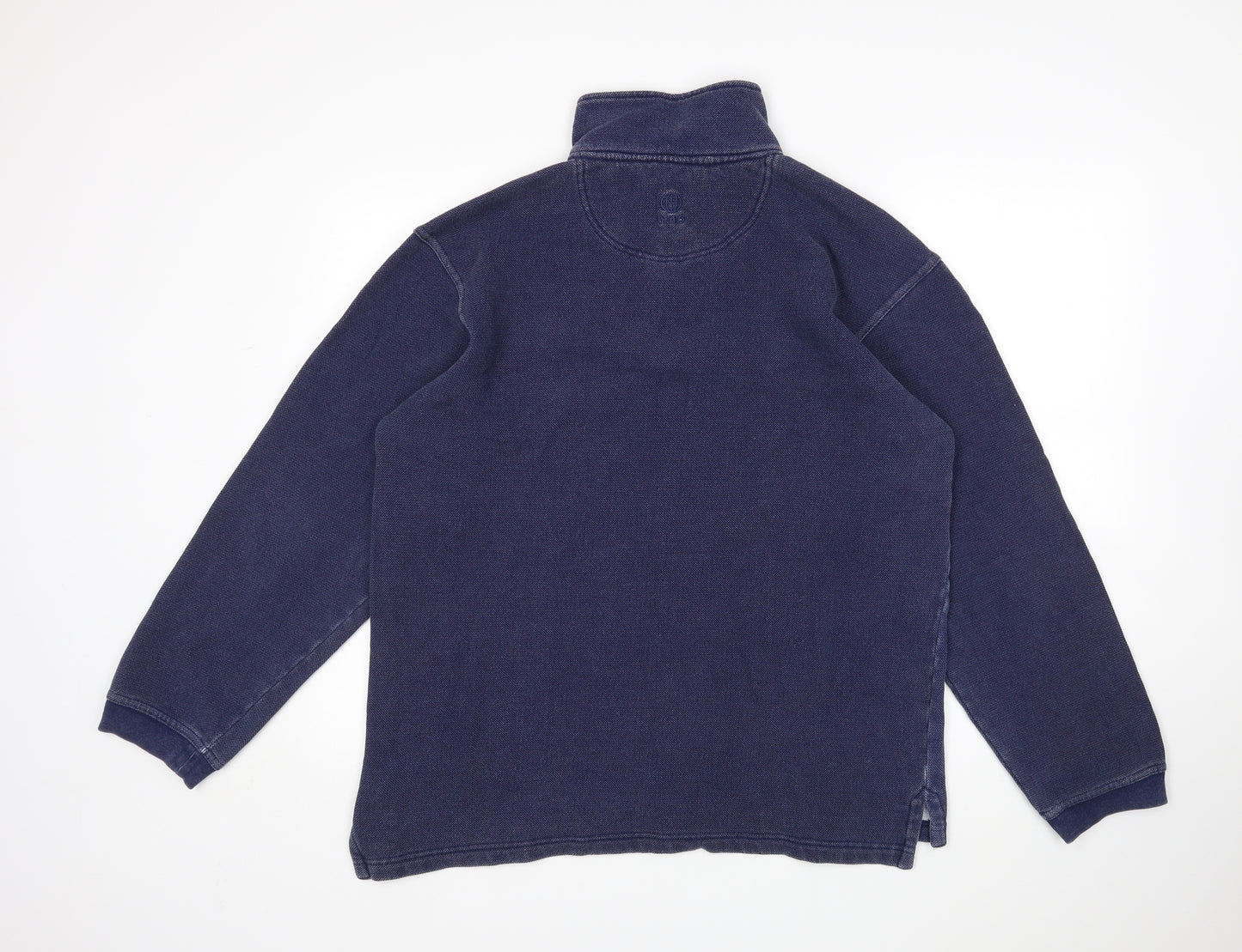 ALS Mens Blue   Pullover Sweatshirt Size S