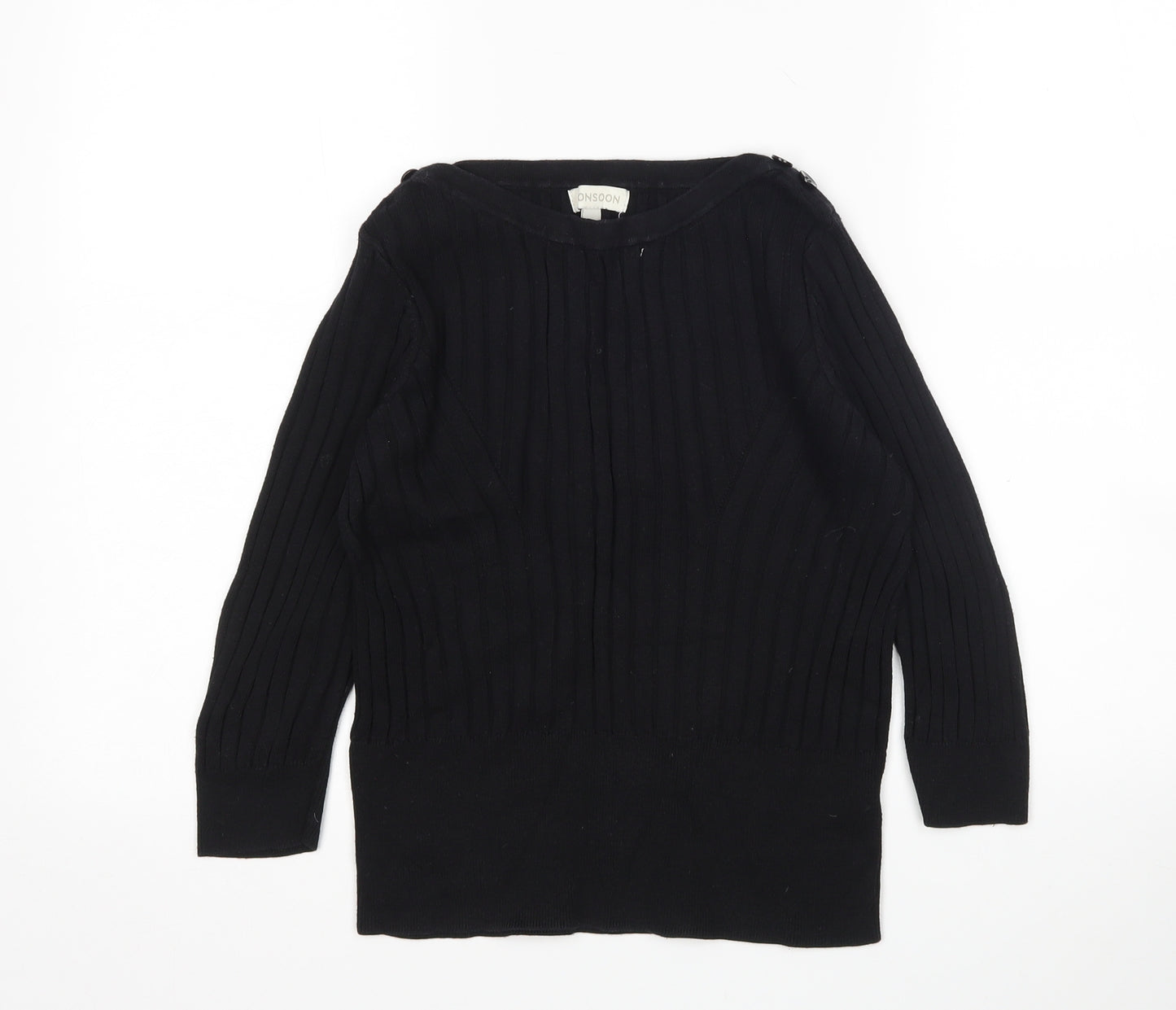 Monsoon Womens Black   Pullover Jumper Size M
