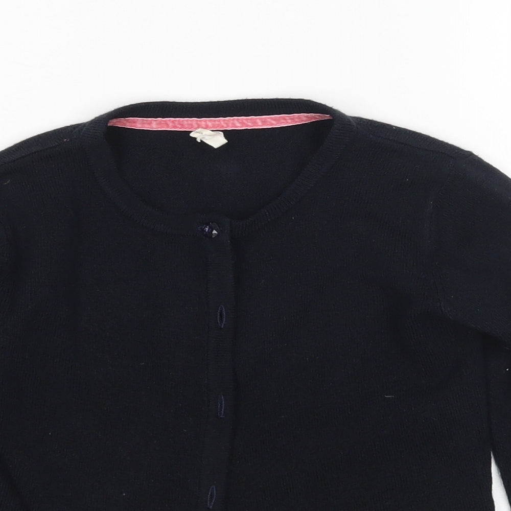 YD Girls Black   Cardigan Jumper Size 6-7 Years