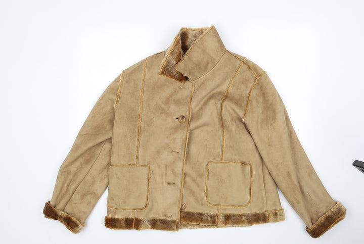 EWM Womens Brown   Jacket  Size L