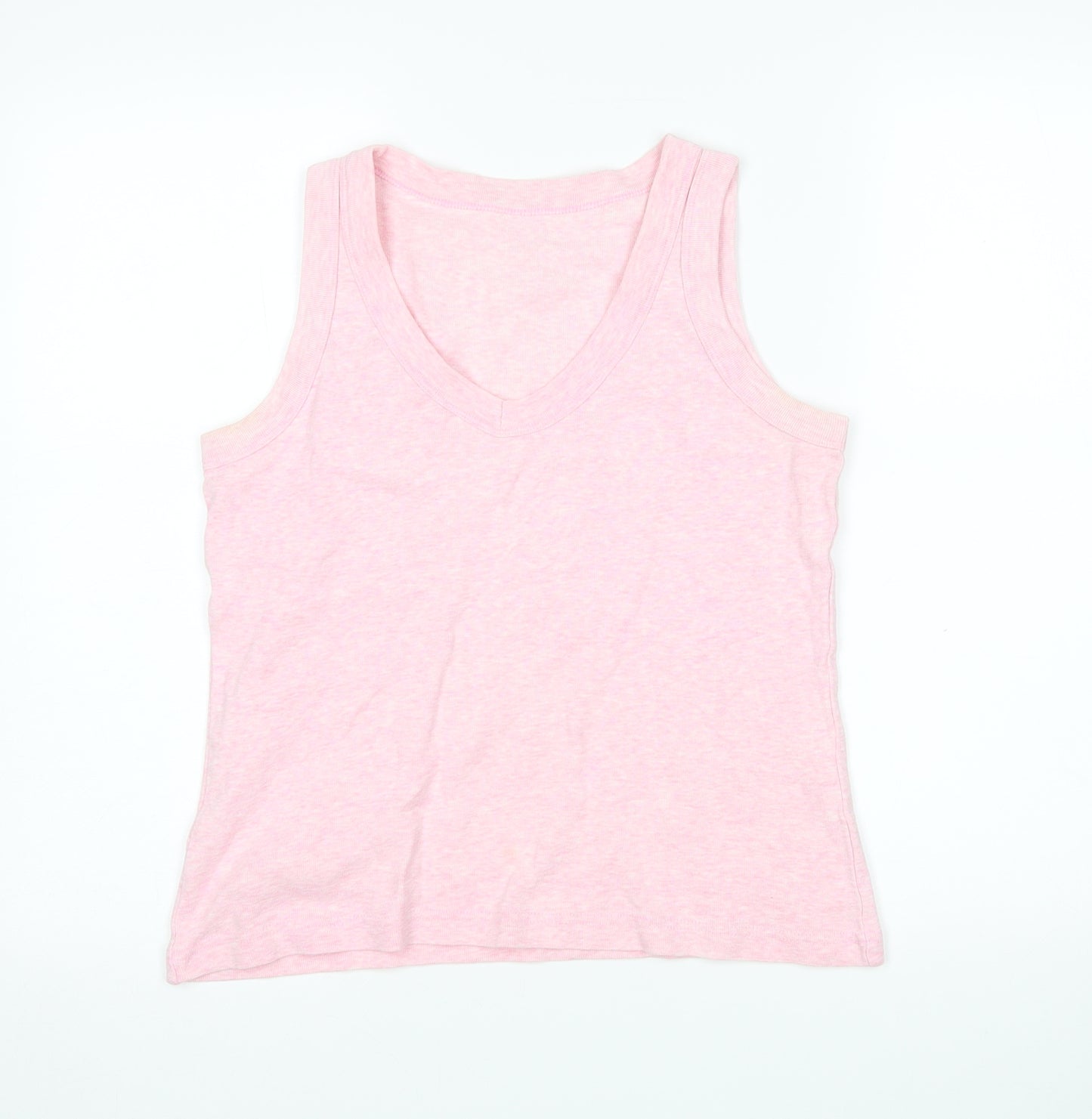 Preworn Womens Pink   Basic Tank Size 16