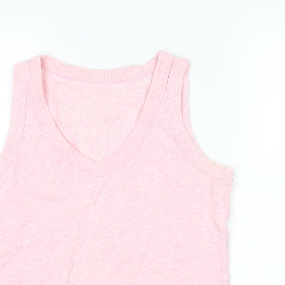 Preworn Womens Pink   Basic Tank Size 16