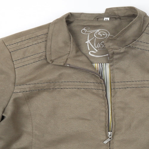 Klass Womens Green   Jacket  Size 14