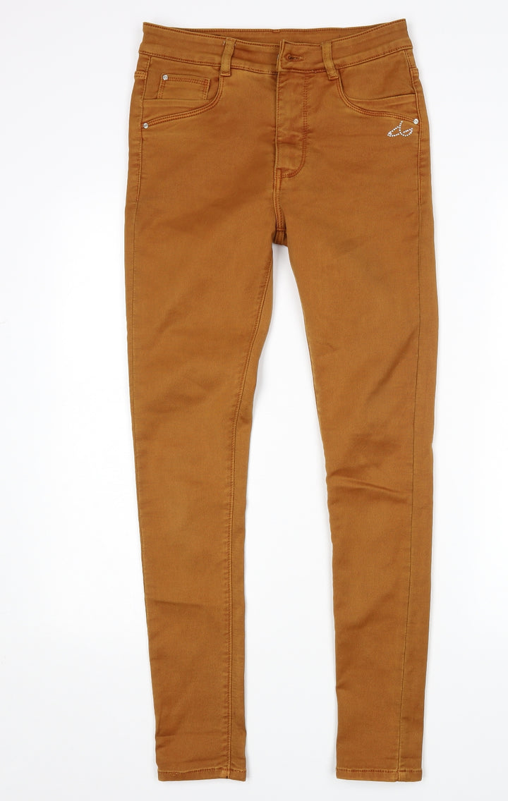 City Girl Womens Brown   Skinny Jeans Size 30 in L29 in