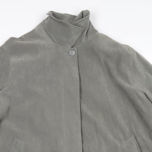 Principles Womens Green   Overcoat Coat Size M