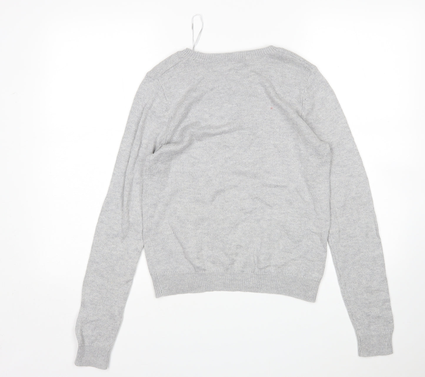 TU Womens Grey   Pullover Jumper Size 8  - Christmas