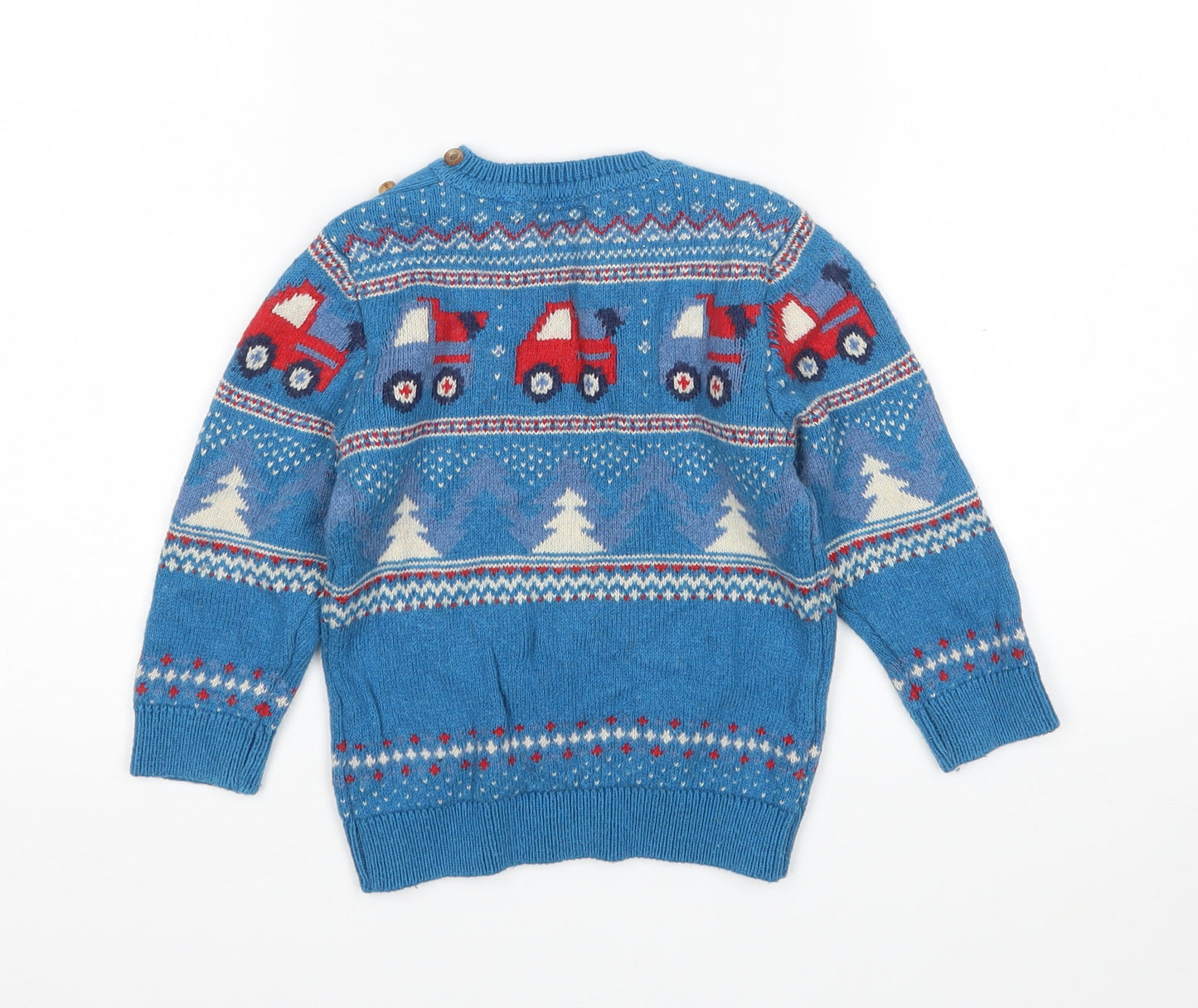 NEXT Boys Blue   Pullover Jumper Size 18-24 Months