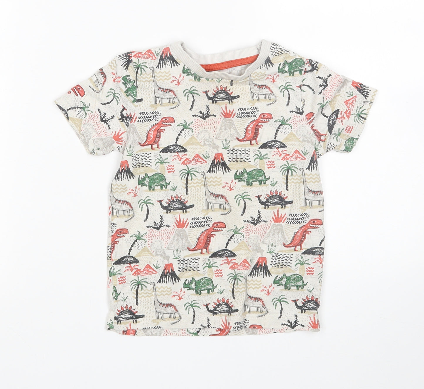 TU Boys Multicoloured   Basic T-Shirt Size 18-24 Months  - DINOSAUR