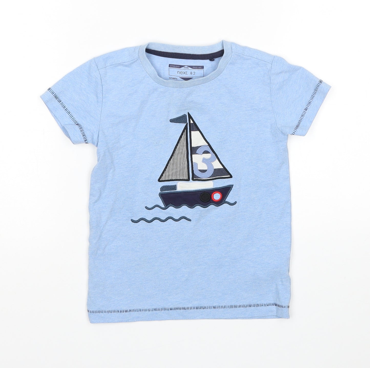 NEXT Boys Blue   Basic T-Shirt Size 2-3 Years