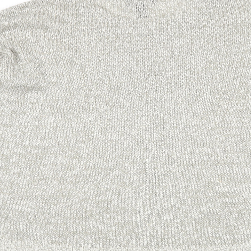 New Look Womens Grey   Pullover Jumper Size M