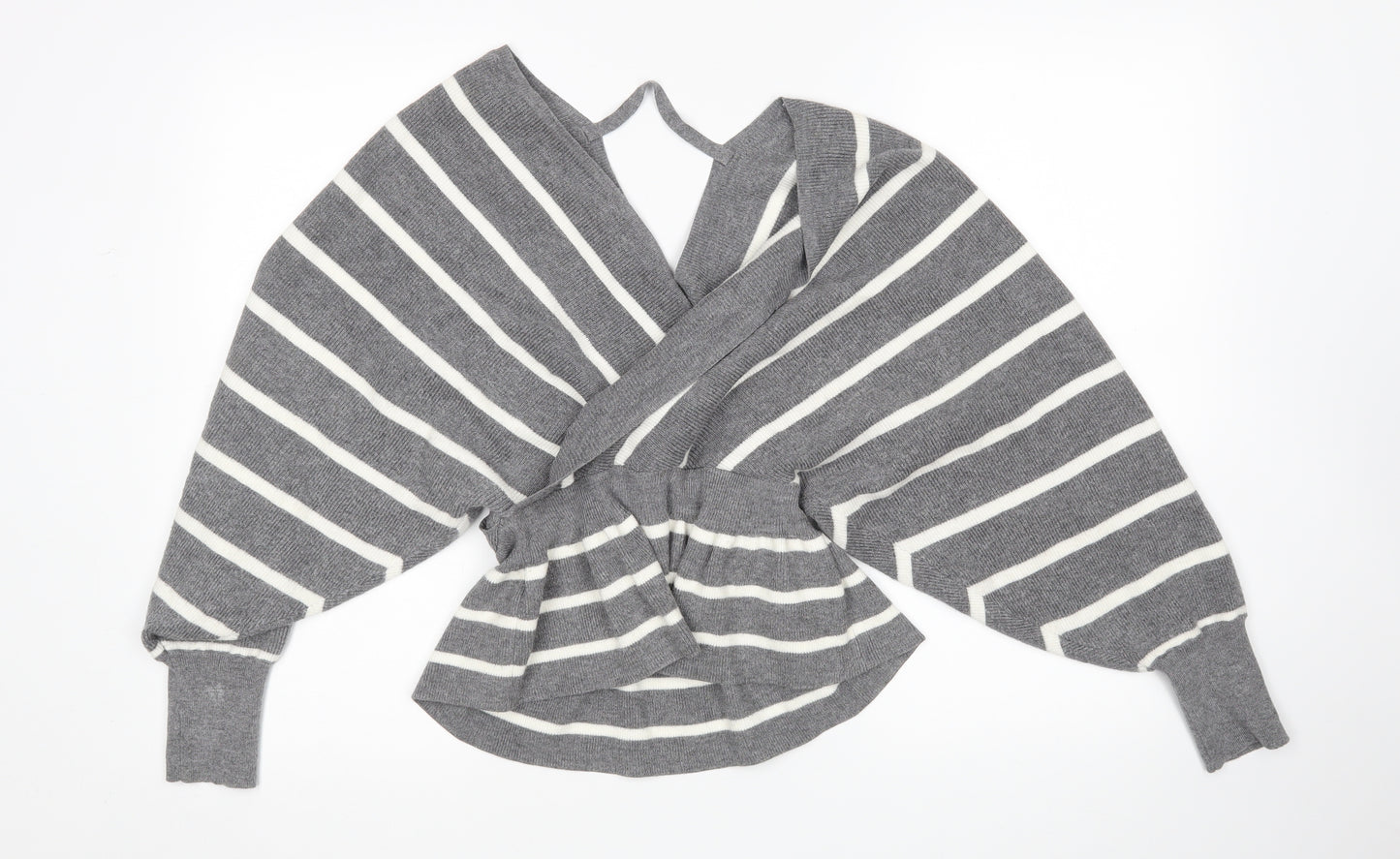 New Look Womens Multicoloured Striped  Pullover Jumper Size S