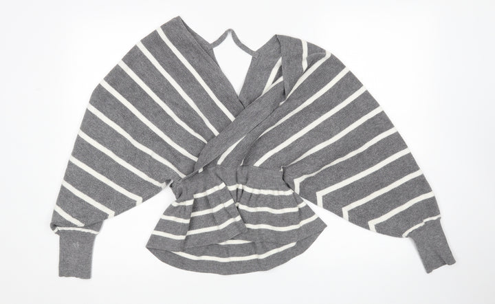 New Look Womens Multicoloured Striped  Pullover Jumper Size S
