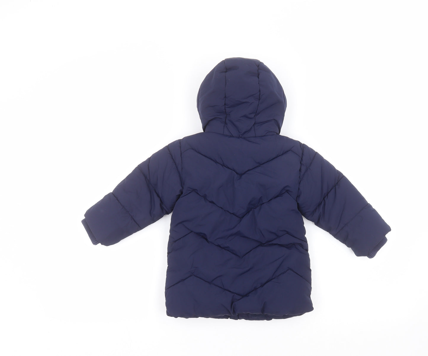 Mini Club Baby Blue   Parka Coat Size 12-18 Months