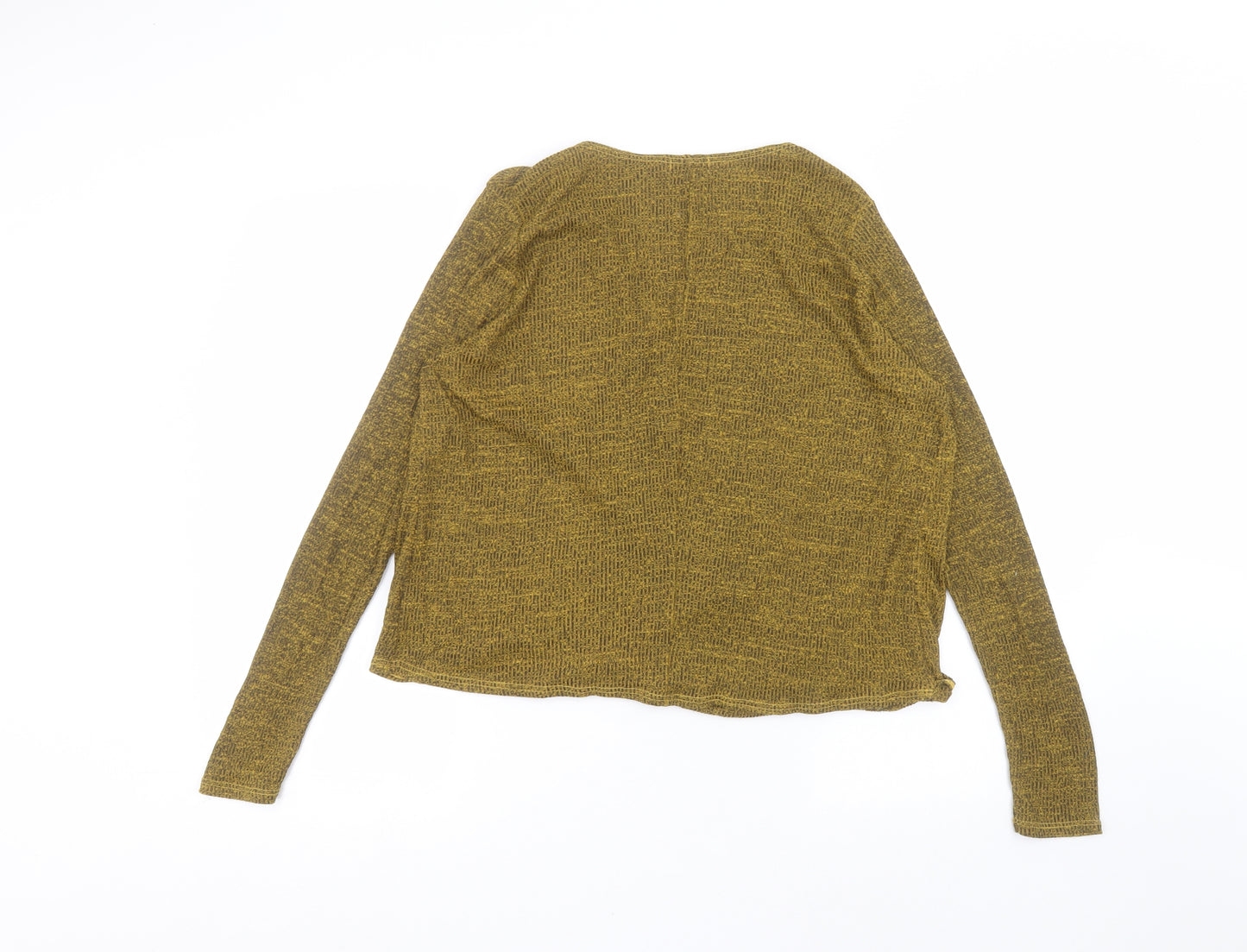 River Island Womens Yellow   Basic T-Shirt Size 12