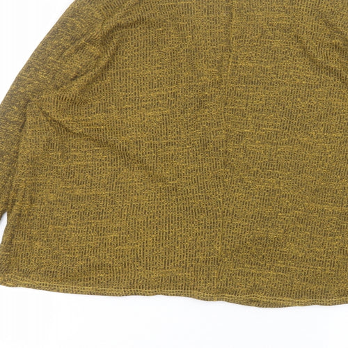 River Island Womens Yellow   Basic T-Shirt Size 12