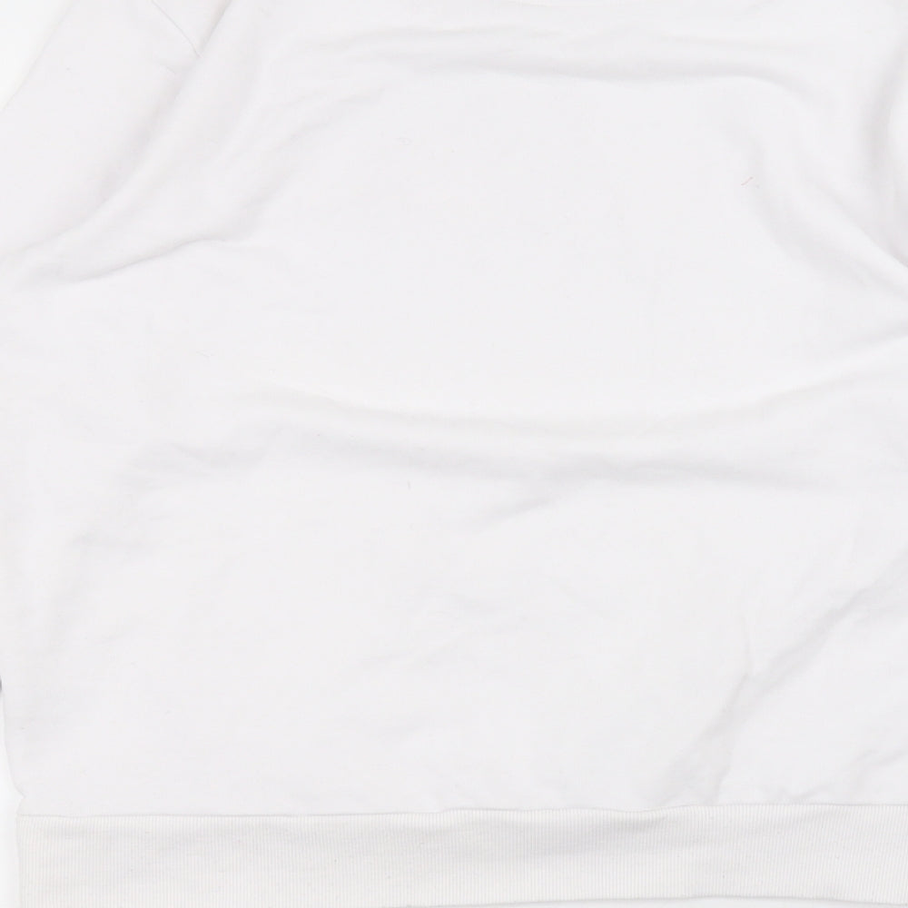 Primark Womens White   Pullover Jumper Size L