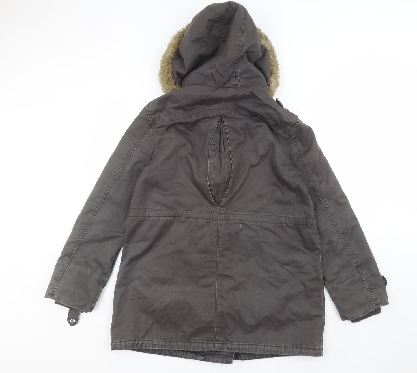 Marks and Spencer Womens Green   Parka Coat Size 10