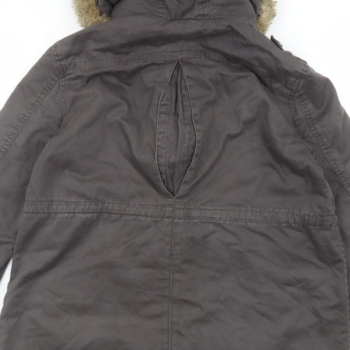 Marks and Spencer Womens Green   Parka Coat Size 10