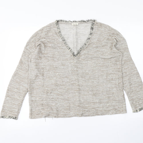 River Island Womens Beige   Pullover Jumper Size 8