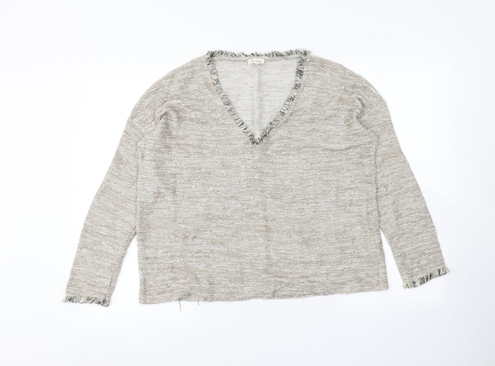 River Island Womens Beige   Pullover Jumper Size 8