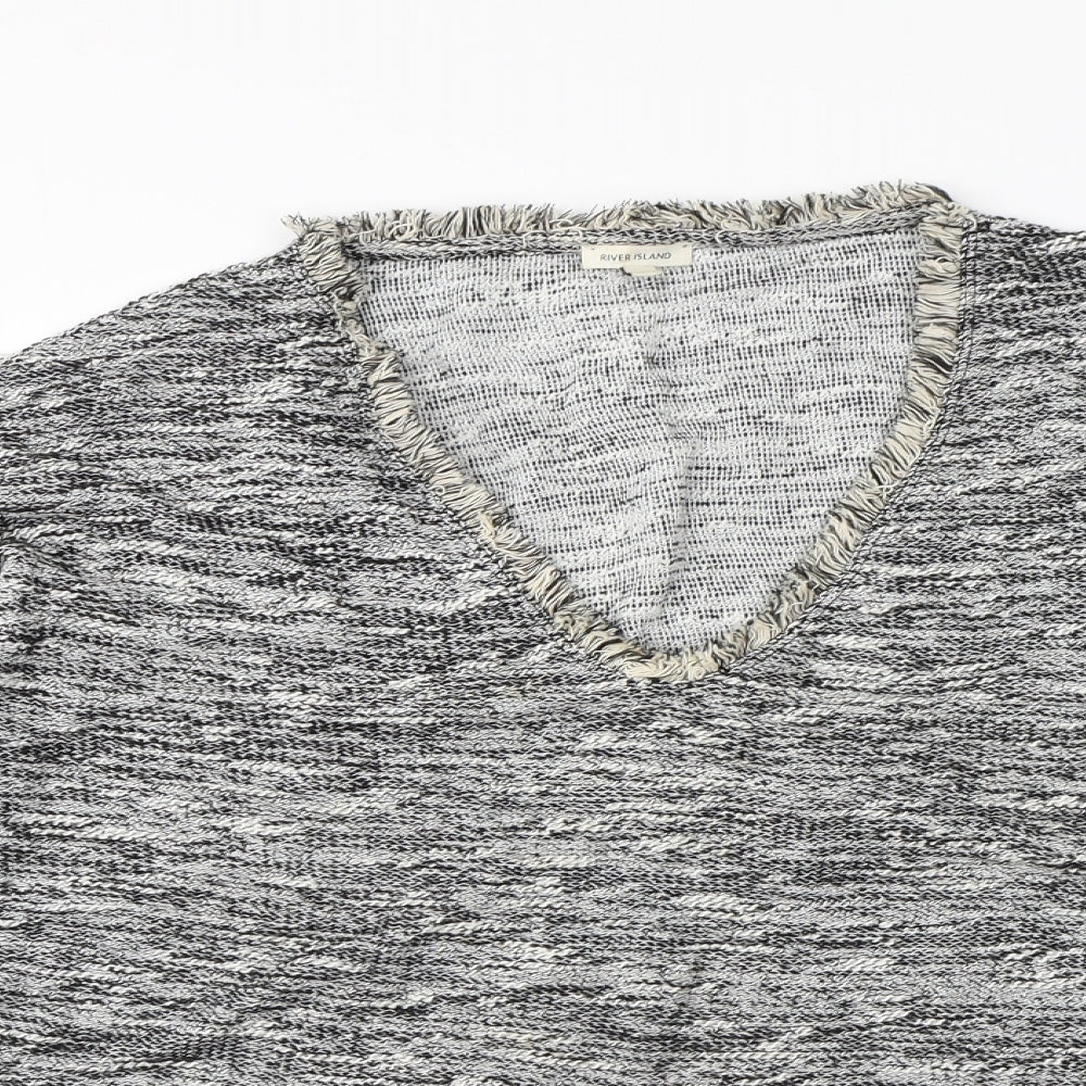 River Island Womens Black   Pullover Jumper Size 8