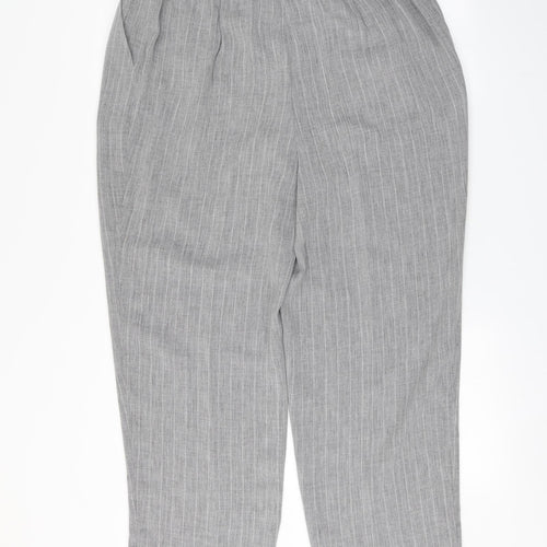 Preworn Womens Grey   Trousers  Size 22 L29 in