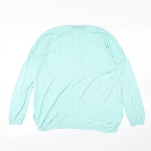 Marks and Spencer Womens Blue   Basic T-Shirt Size M