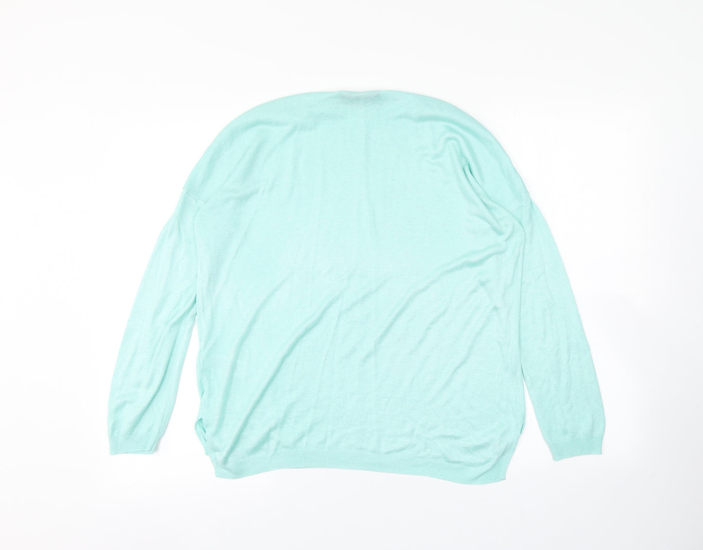 Marks and Spencer Womens Blue   Basic T-Shirt Size M