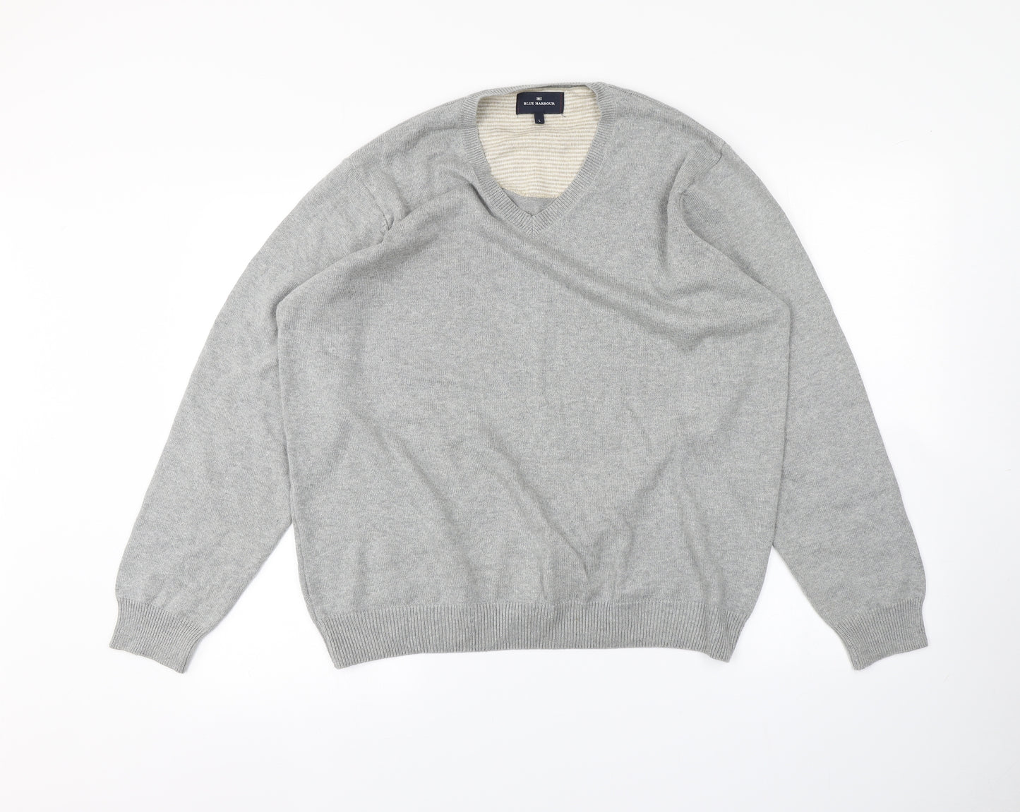 Marks and Spencer Mens Grey   Pullover Jumper Size L