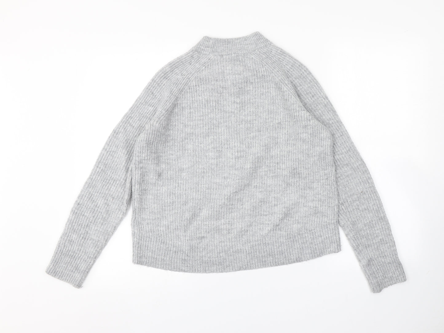 H&M Womens Grey   Pullover Jumper Size S