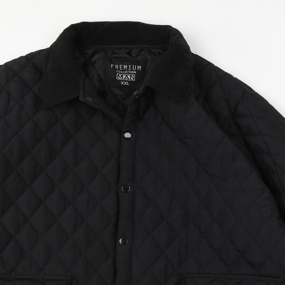 Premium Collection Womens Black   Jacket  Size 2XL