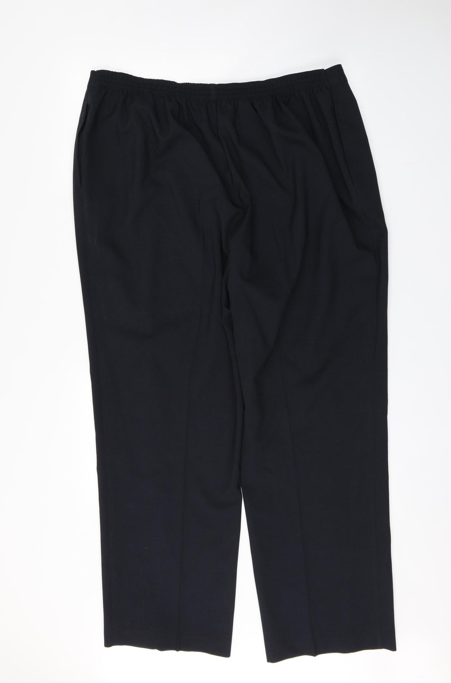 Marks and Spencer Womens Blue   Trousers  Size 24 L29 in