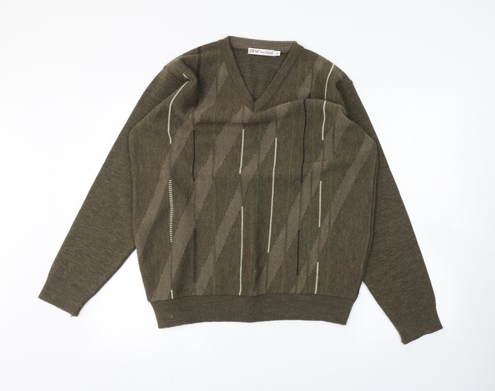 EWM Womens Brown   Pullover Jumper Size M