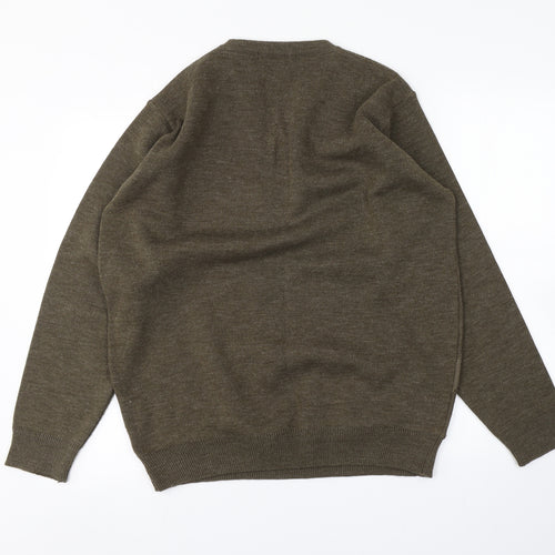 EWM Womens Brown   Pullover Jumper Size M