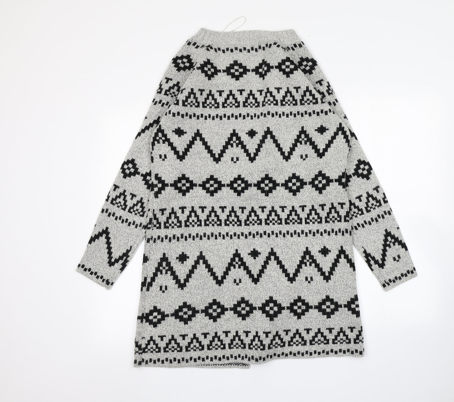 heart and soul Womens Grey   Cardigan Jumper Size 12