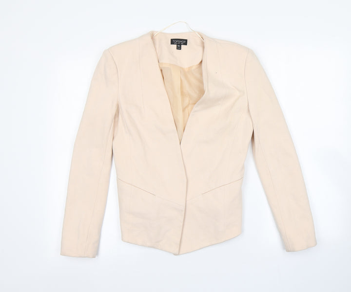 Topshop Womens Pink Jacket Size 8
