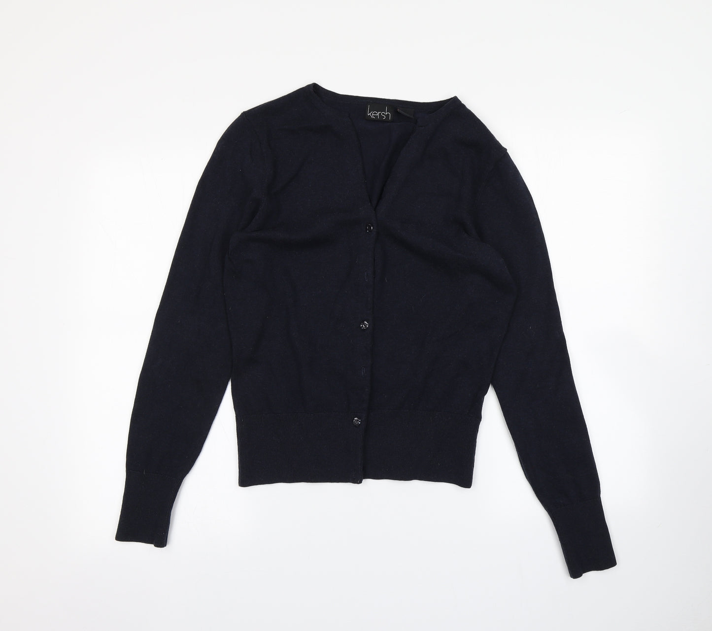 Kersh  Womens Blue   Cardigan Jumper Size L