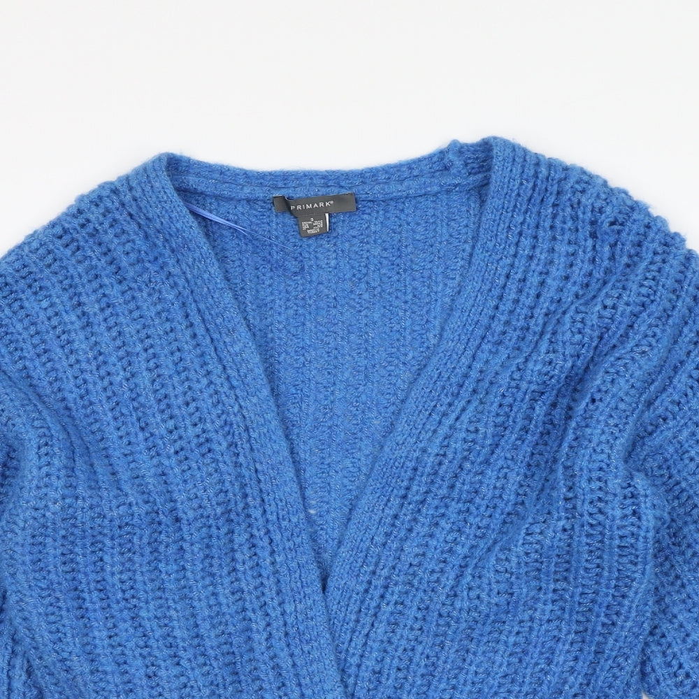 Primark Womens Blue   Jacket Coatigan Size S