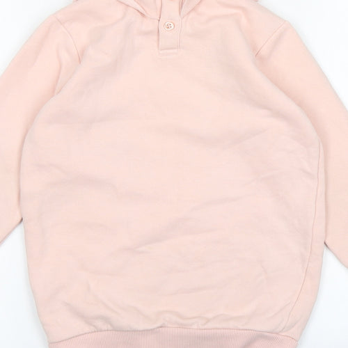 Disney Girls Pink   Pullover Jumper Size 5 Years  - Disney