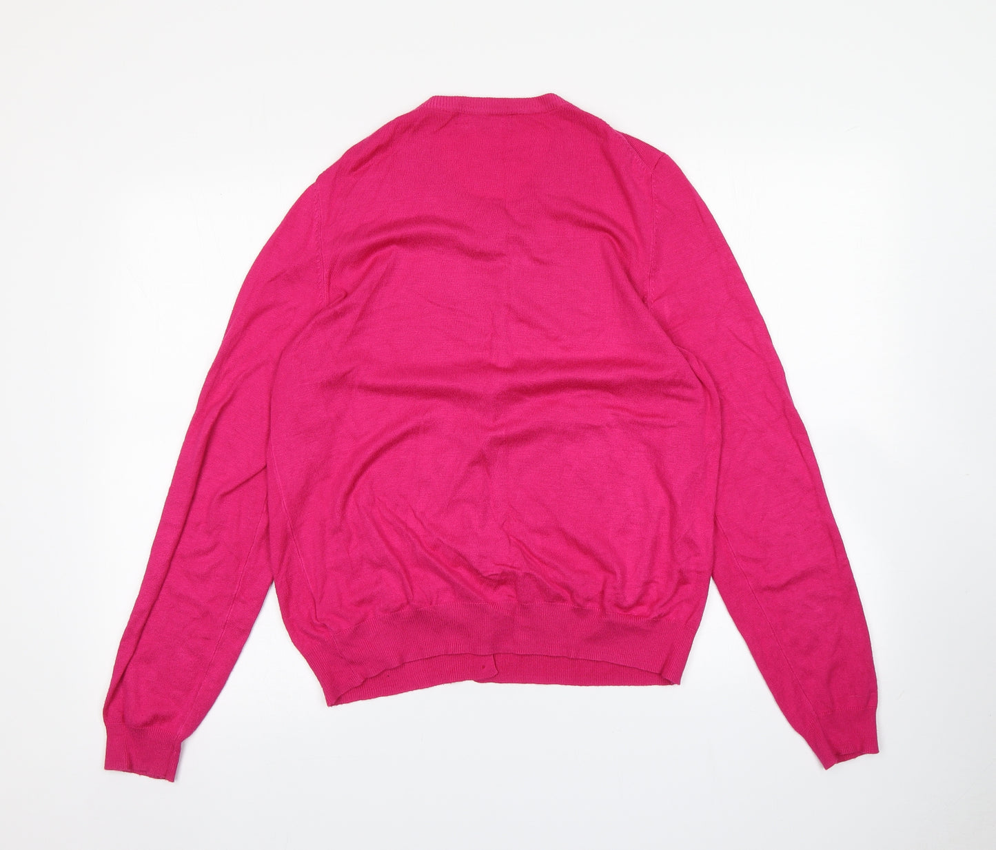Marks and Spencer Womens Pink   Cardigan Jumper Size 16