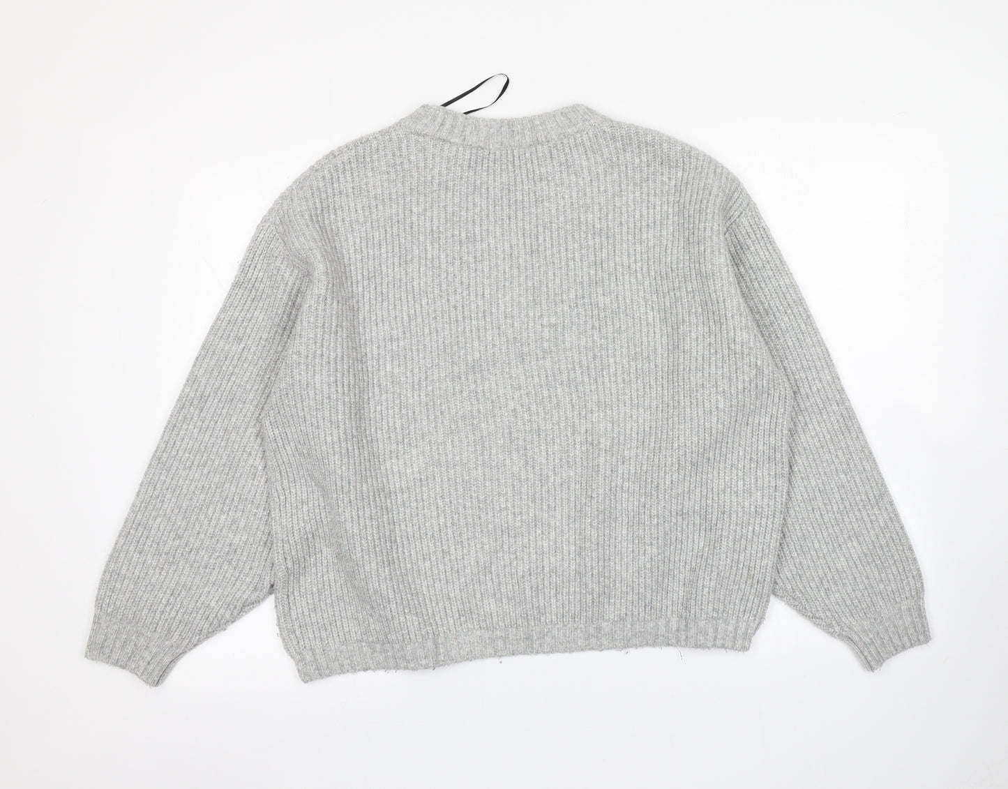 H&M Mens Grey   Pullover Jumper Size S