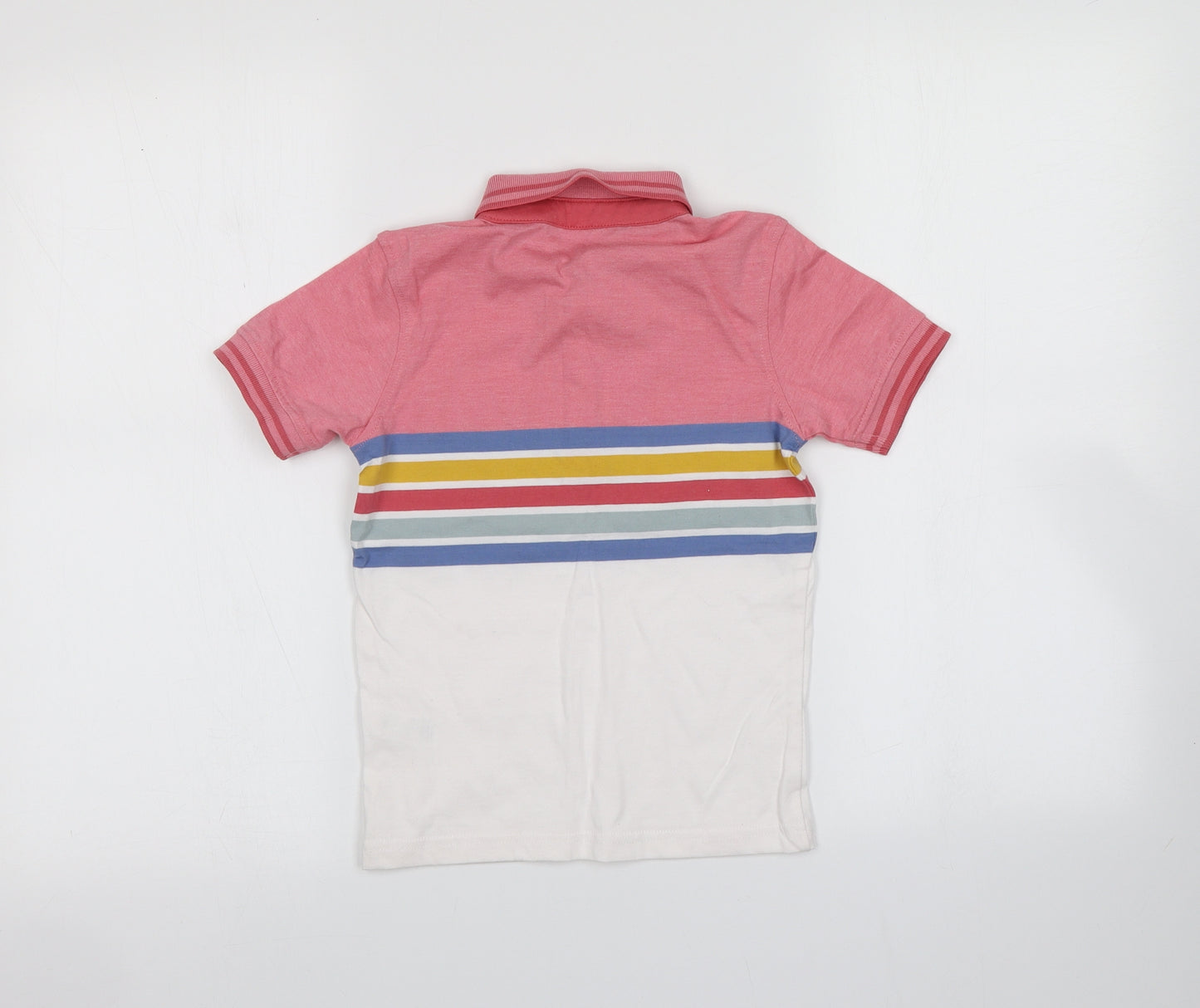 George Boys Pink   Basic Polo Size 5-6 Years