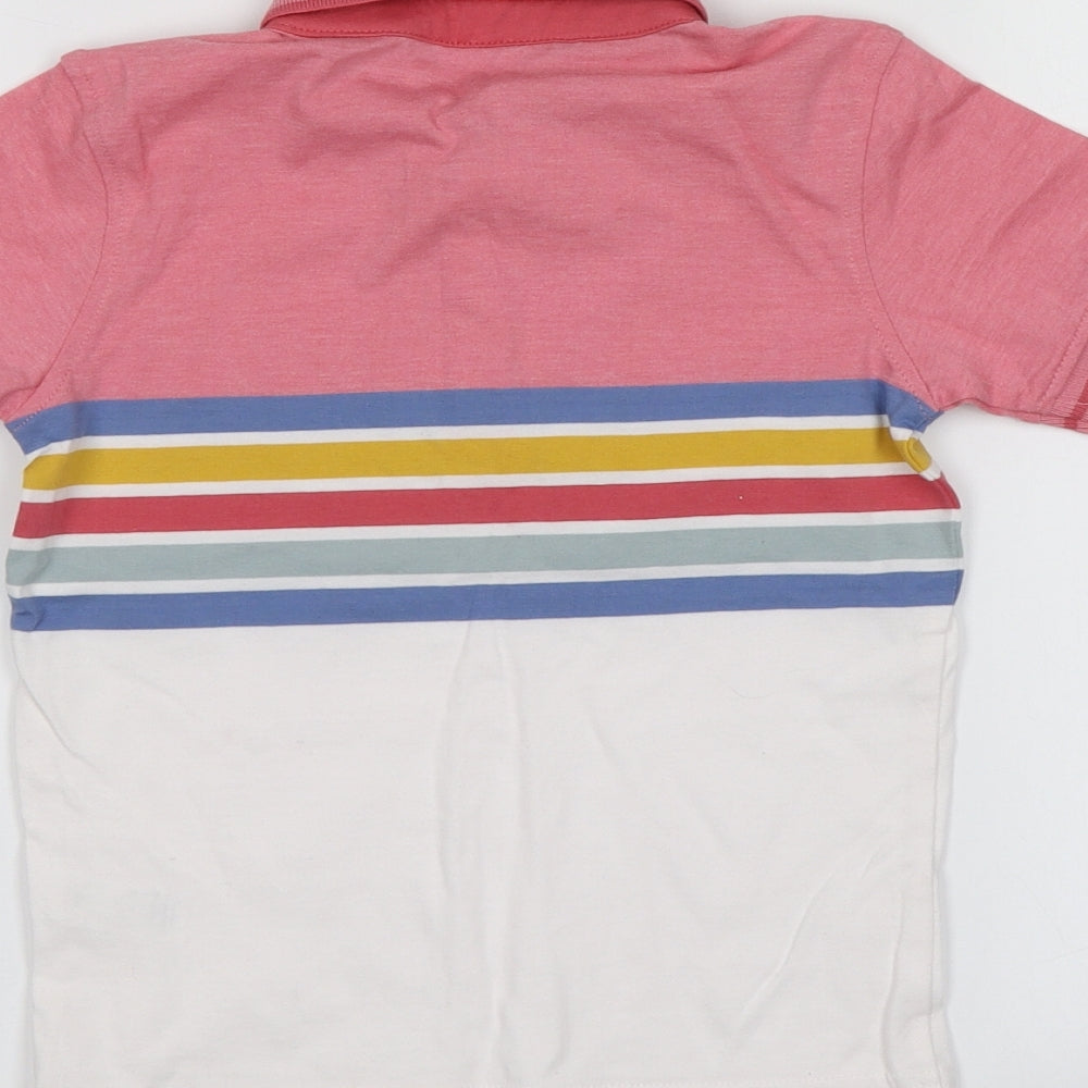 George Boys Pink   Basic Polo Size 5-6 Years