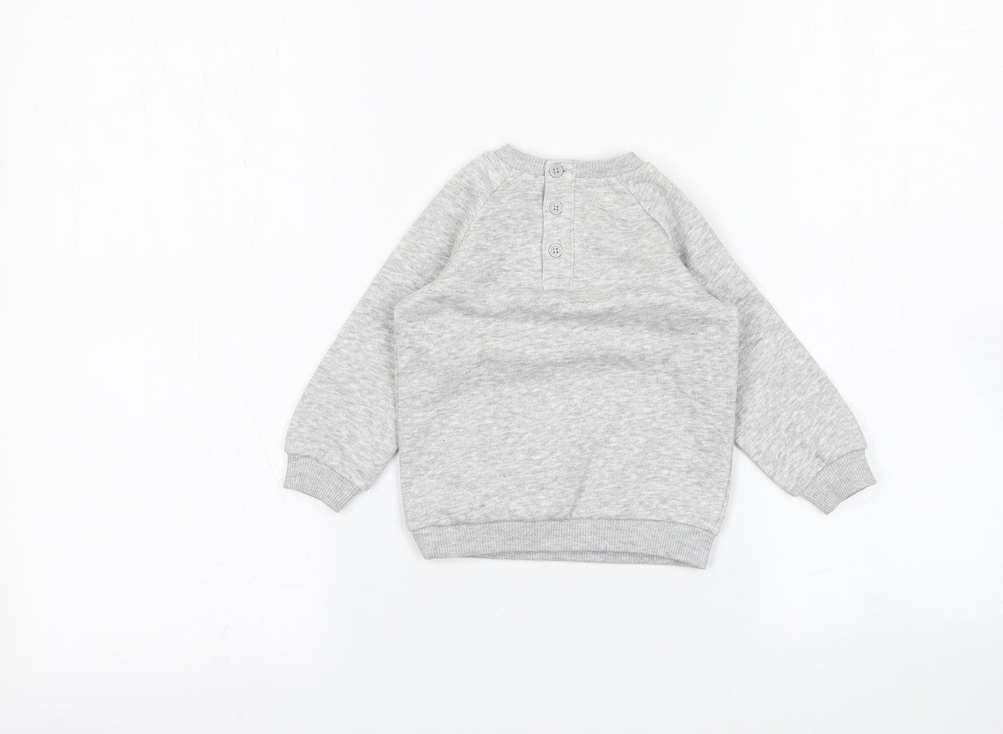 Matalan Baby Grey   Pullover Jumper Size 6-9 Months