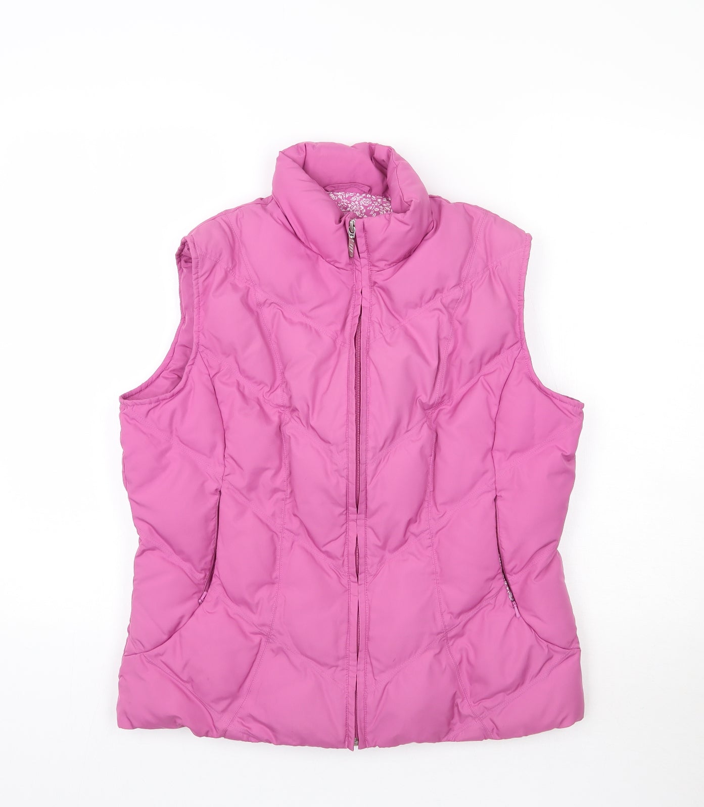 Per Una Womens Pink   Gilet Jacket Size M