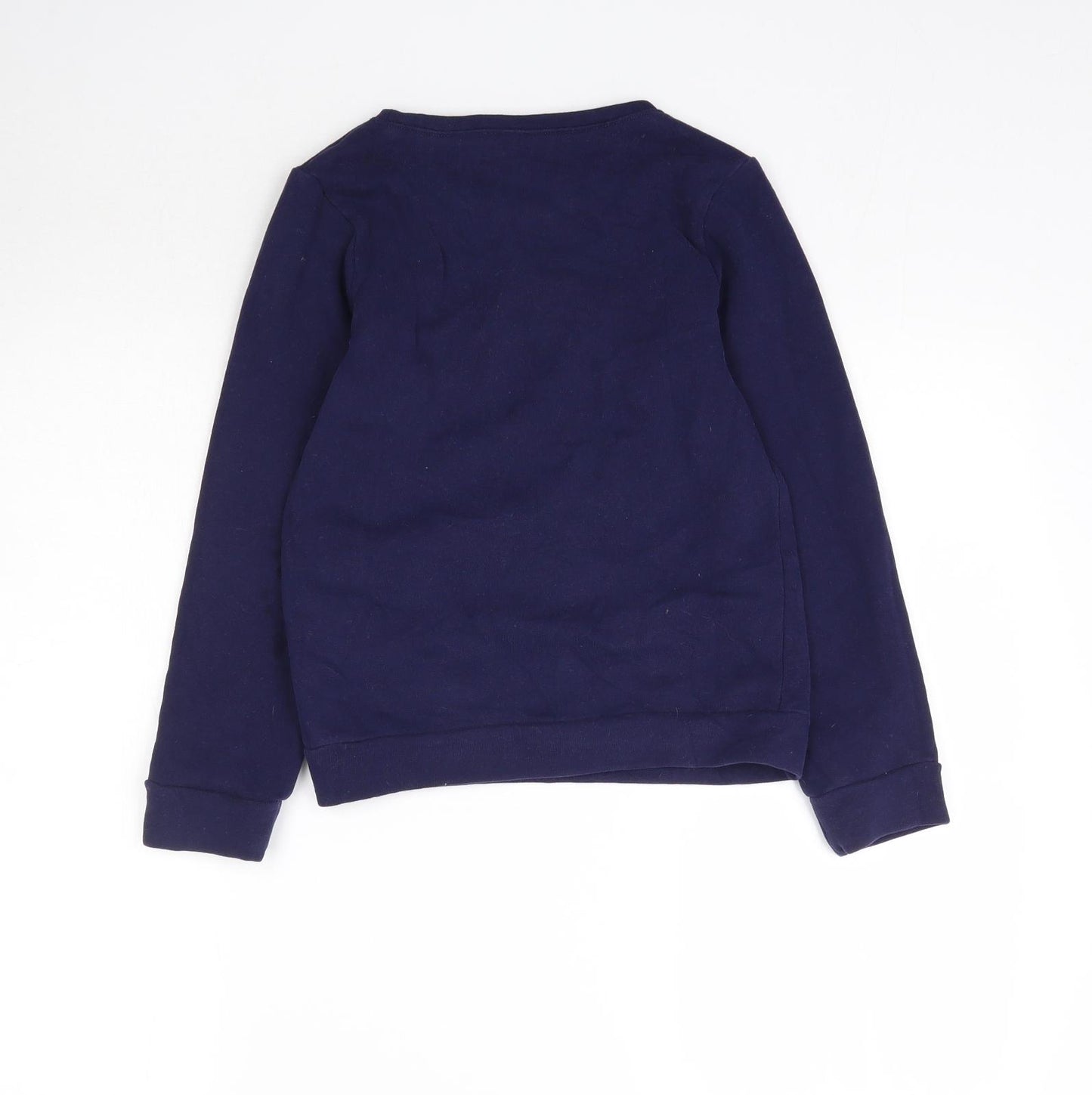 NEXT Girls Blue   Pullover Sweatshirt Size 10 Years  - Rainbow