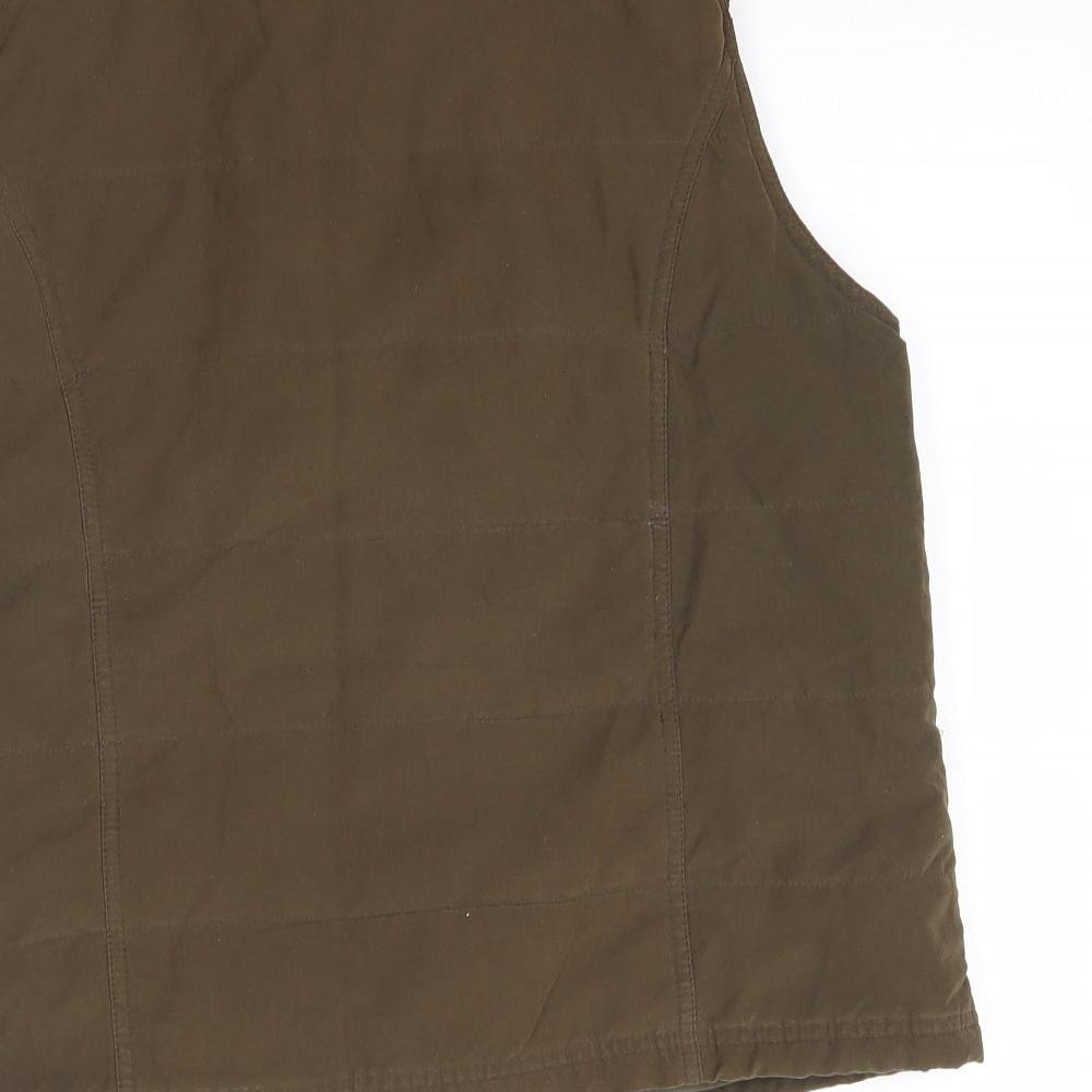 Edinburgh Woollen Mill  Womens Brown   Gilet Jacket Size M
