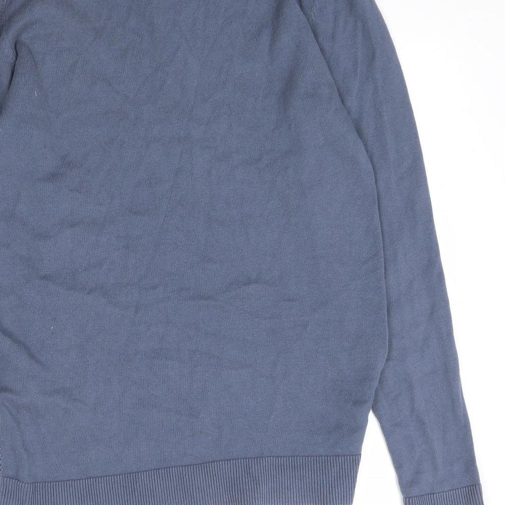 JACK & JONES Mens Blue   Pullover Jumper Size L