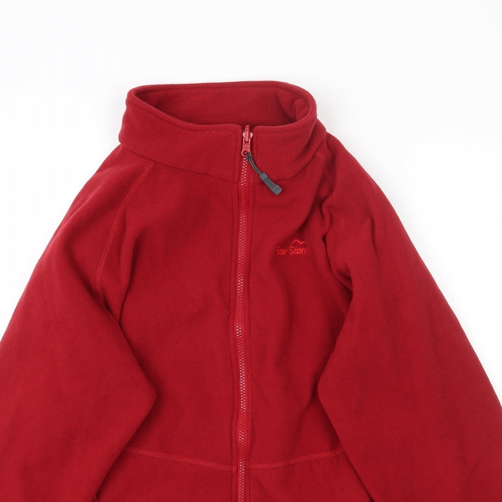 Peter Storm Womens Red  Fleece Jacket  Size L
